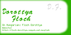 dorottya floch business card